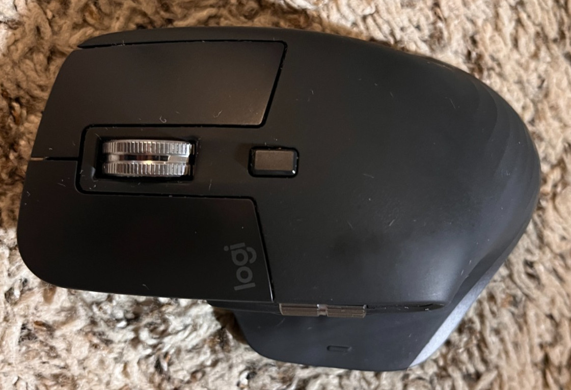 Logitech MX Master 3S Wireless Mouse – Black W/Dongle
