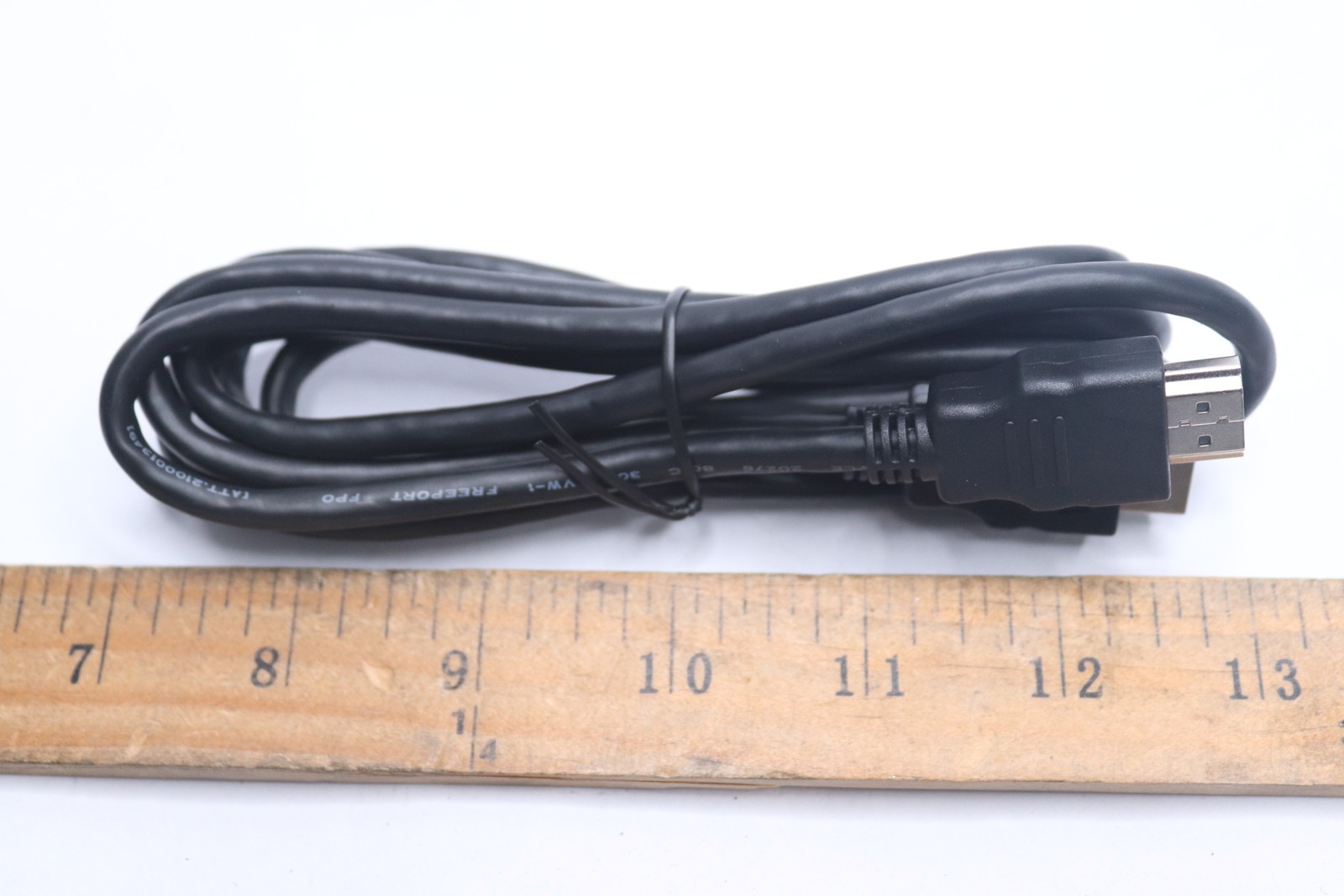 Propart Universal HDMI Cable Black Molded Male to Male 6-Ft HDMIHS6FTR1-32