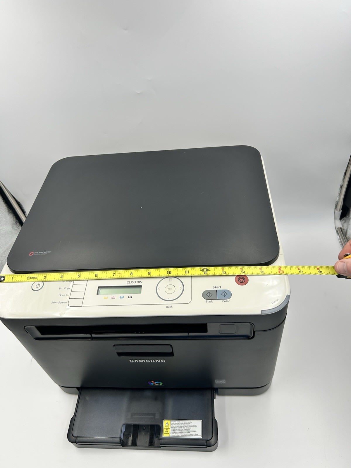 Samsung CLX-3185FW Color Xpression All-In-One Color Laser Printer No ink