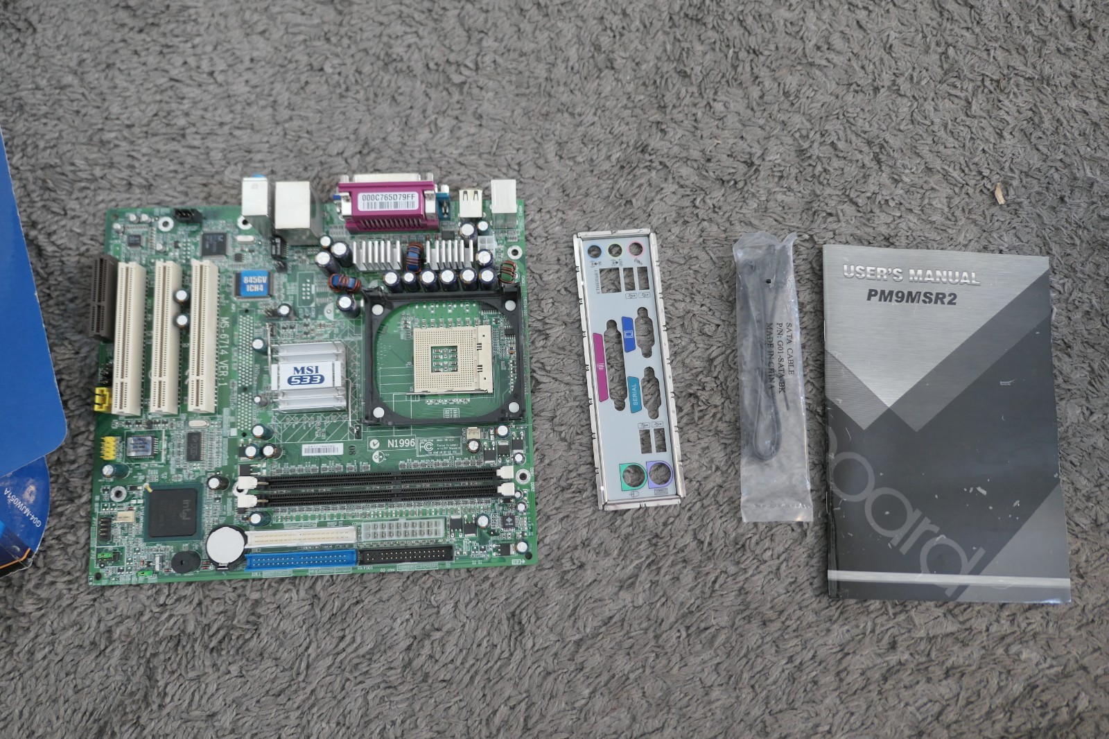 MSI MS-6714 Socket 478 Motherboard With I/O Shield **COULD BE NEW**
