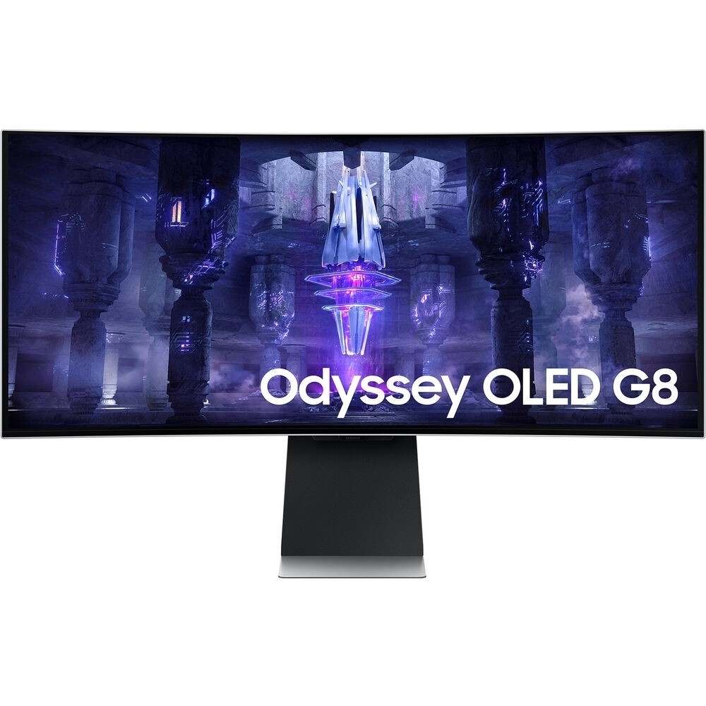 Samsung Odyssey OLED G8 34″ UW-QHD Curved OLED, Silver