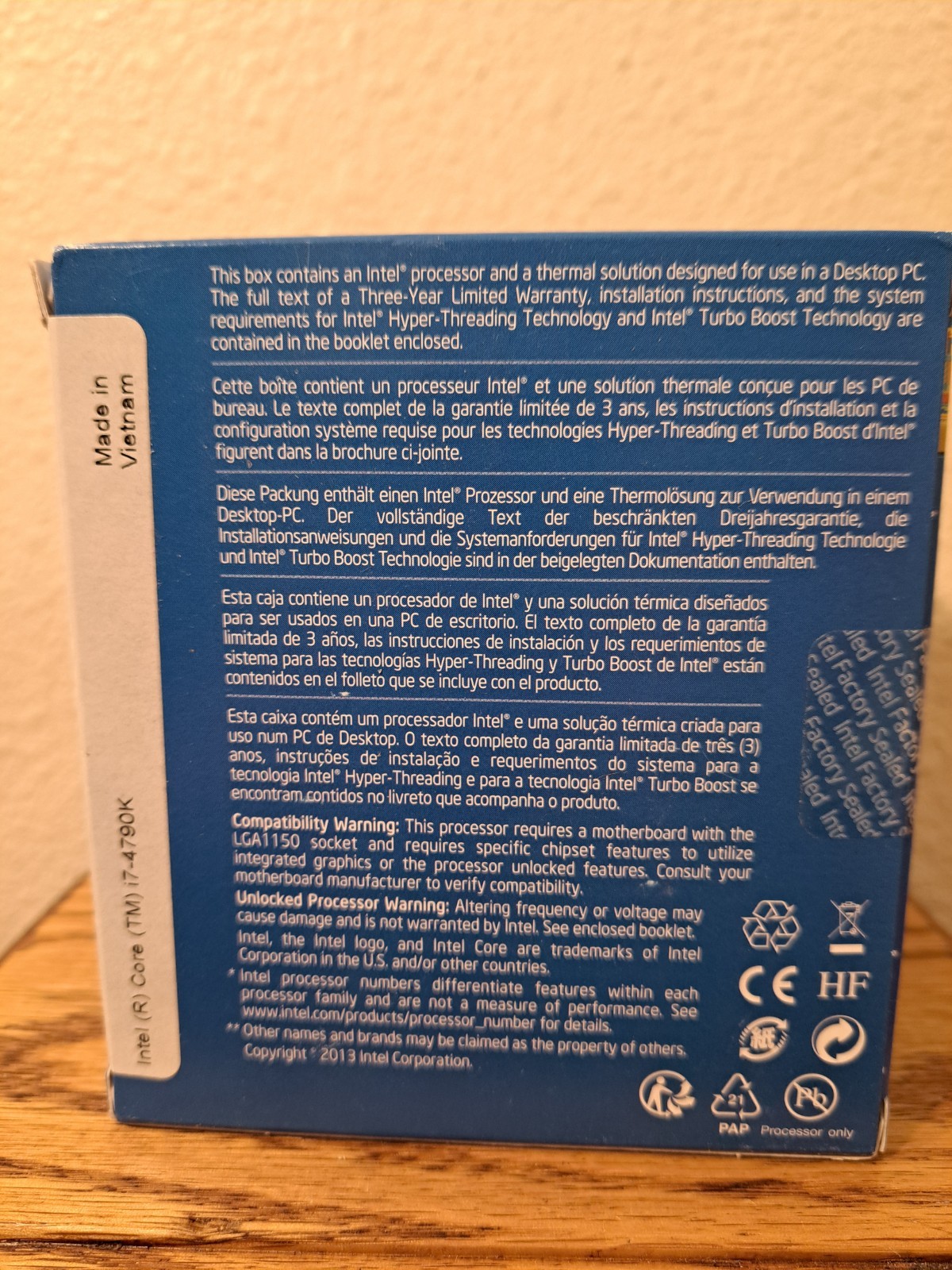 NEW Intel Core i7-4790K Devils Canyon 4.0GHz LGA 1150 CPU Processor – Sealed Box