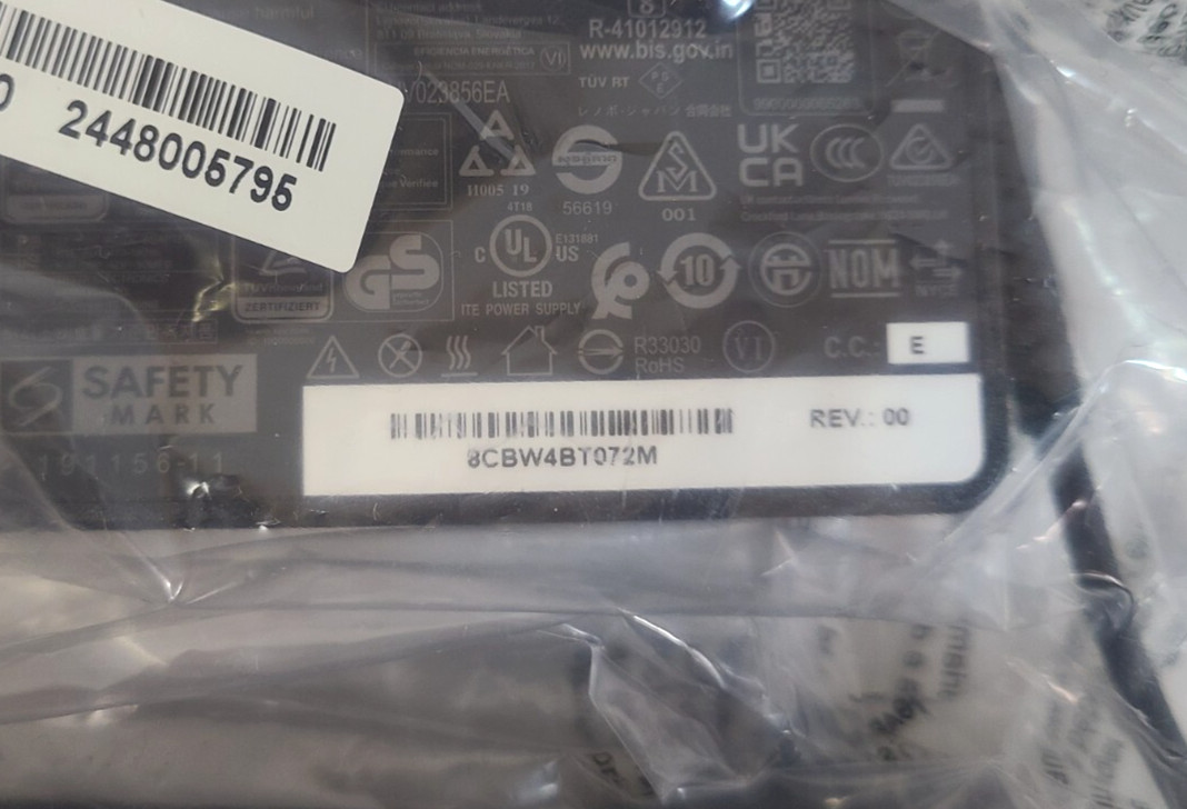 Lot of 6 New Lenovo ADP-90ME B 90W 20V 4.5A Power Supplies