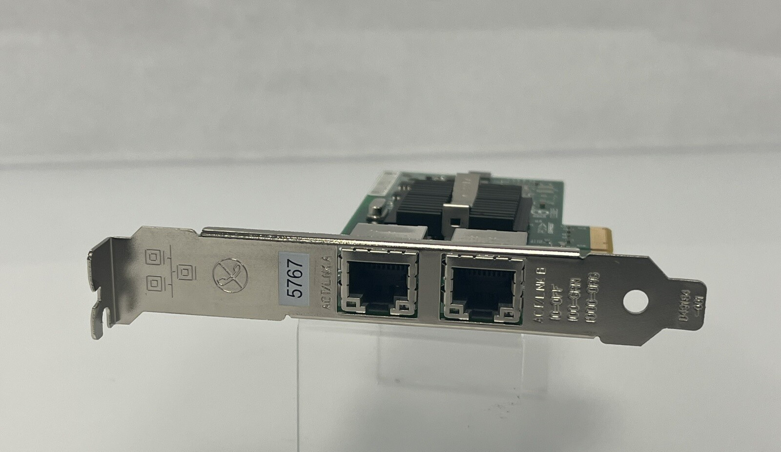 IBM 5767 Intel Dual Port 10/100/1000 1G PCIe Network Adapter 00E0836