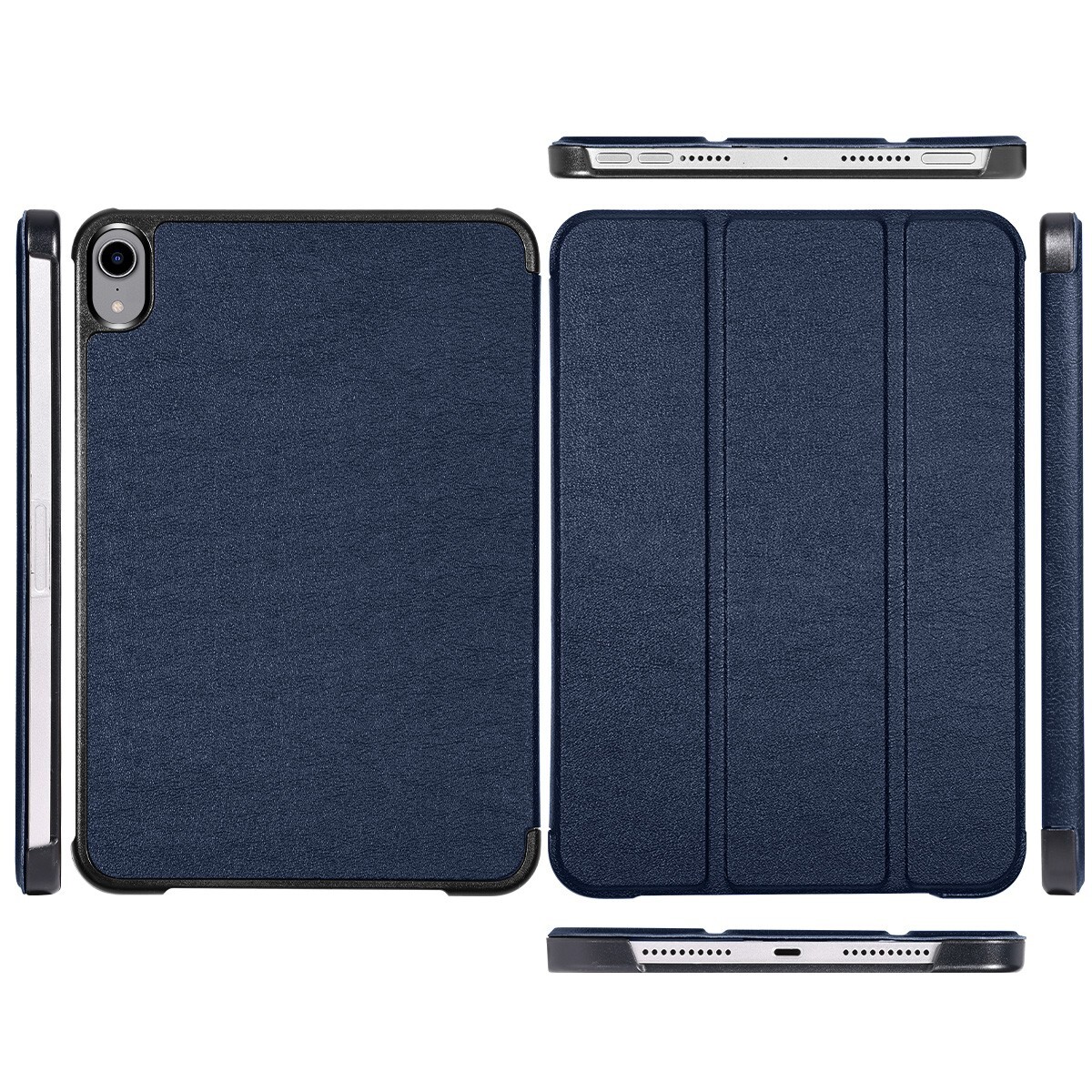 For Apple iPad Mini A17 Pro 8.3 inch (2024) Case Folio Leather Stand Smart Cover