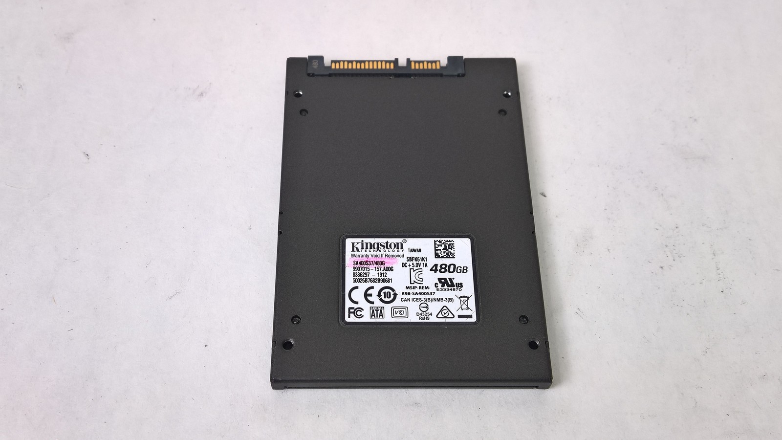 Kingston A400 SA400S37/480G 480 GB SATA III 2.5 in SSD