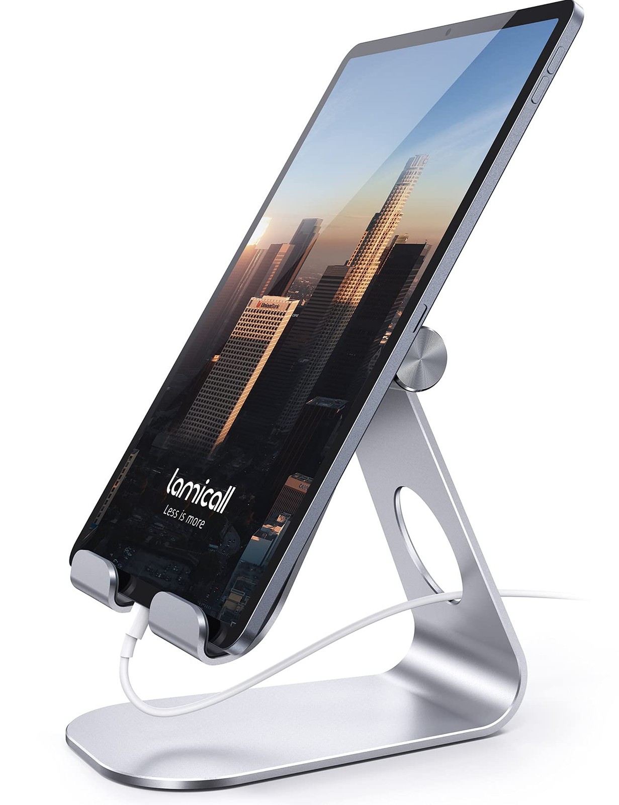 Lamicall S1 Tablet Stand Adjustable Tablet Holder – Desktop Stand Dock Holder…