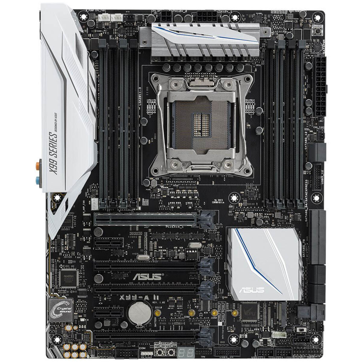 ASUS X99-A II LGA 2011-3 Motherboard USB 3.0 ATX SATA III On-Board Audio