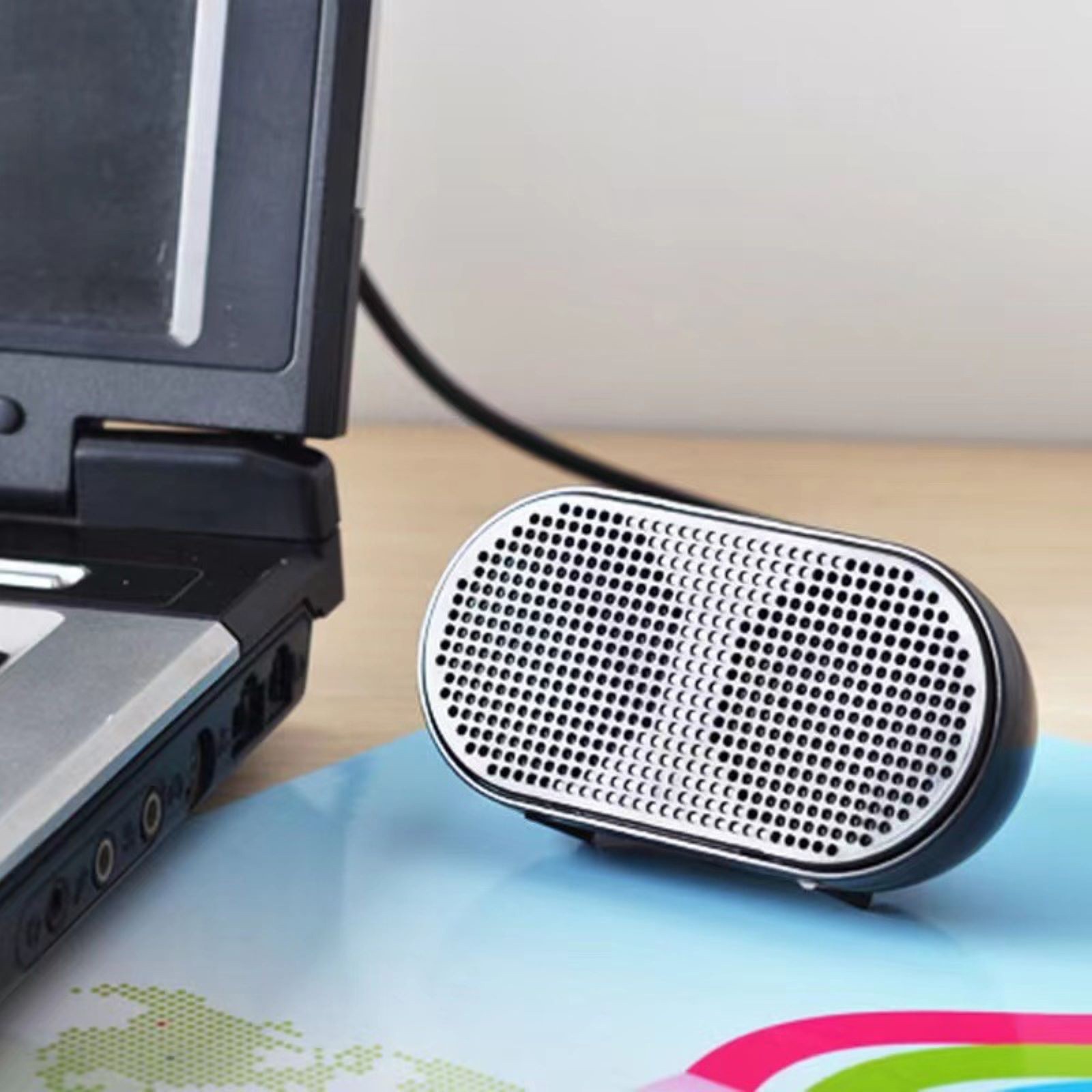 Small&Portable USB Speaker For Computer/Laptop/Notebook/PC/PS4 Easy to Operate