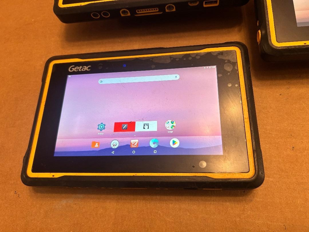Qty.3 Getac ZX70 Intel ATOM X5 Rugged Android 16GB Tablet