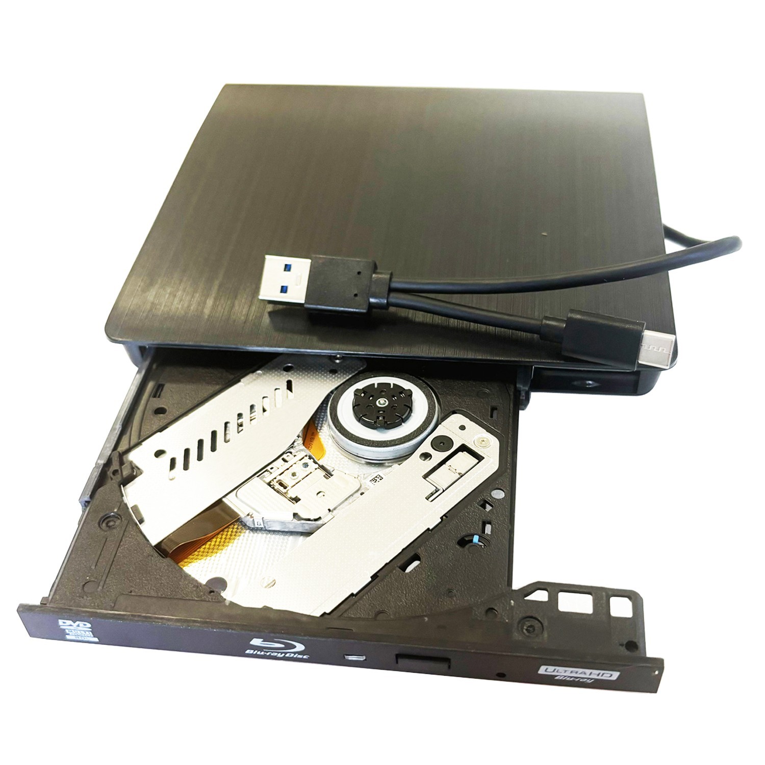 HL BU40N 4K USB 3 External Blu-ray burner Drive Slim UHD DVD Writer For pc Mac