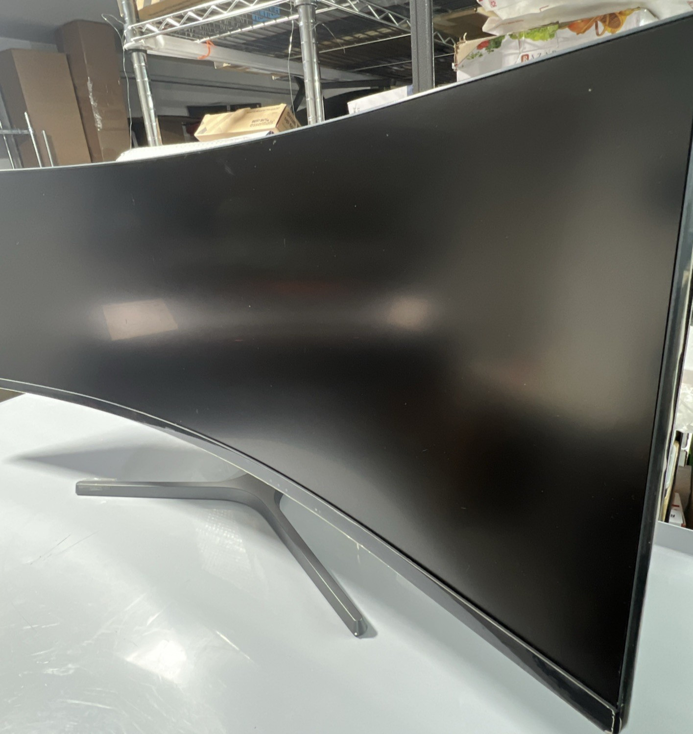 Samsung Odyssey C49RG90SSN 49″ DQHD 120Hz Curved Monitor – For Parts