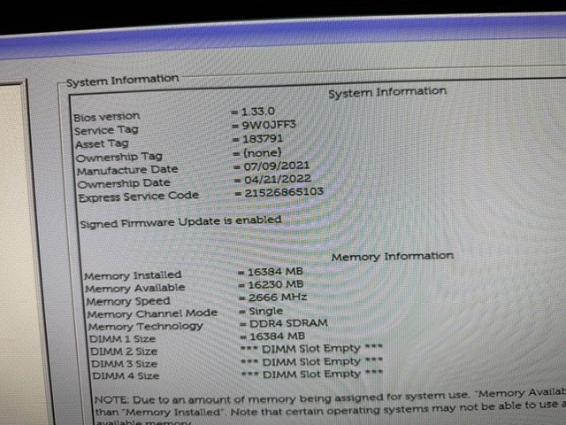 Dell OptiPlex 5080 Mini Core i5 10800 3.10ghz 16Gb 256GB m2 SSD Linux W/AC