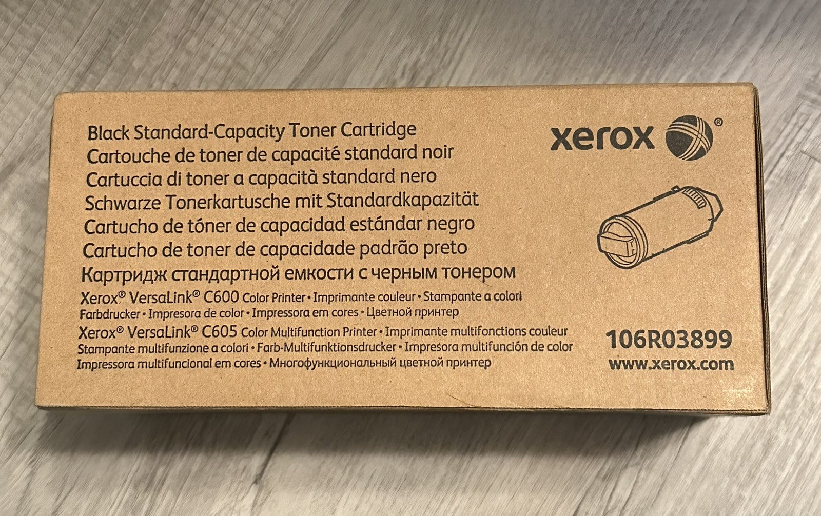 Xerox VersaLink C600 C605 Toner Cartridge Black 2500 Pages High Quality New
