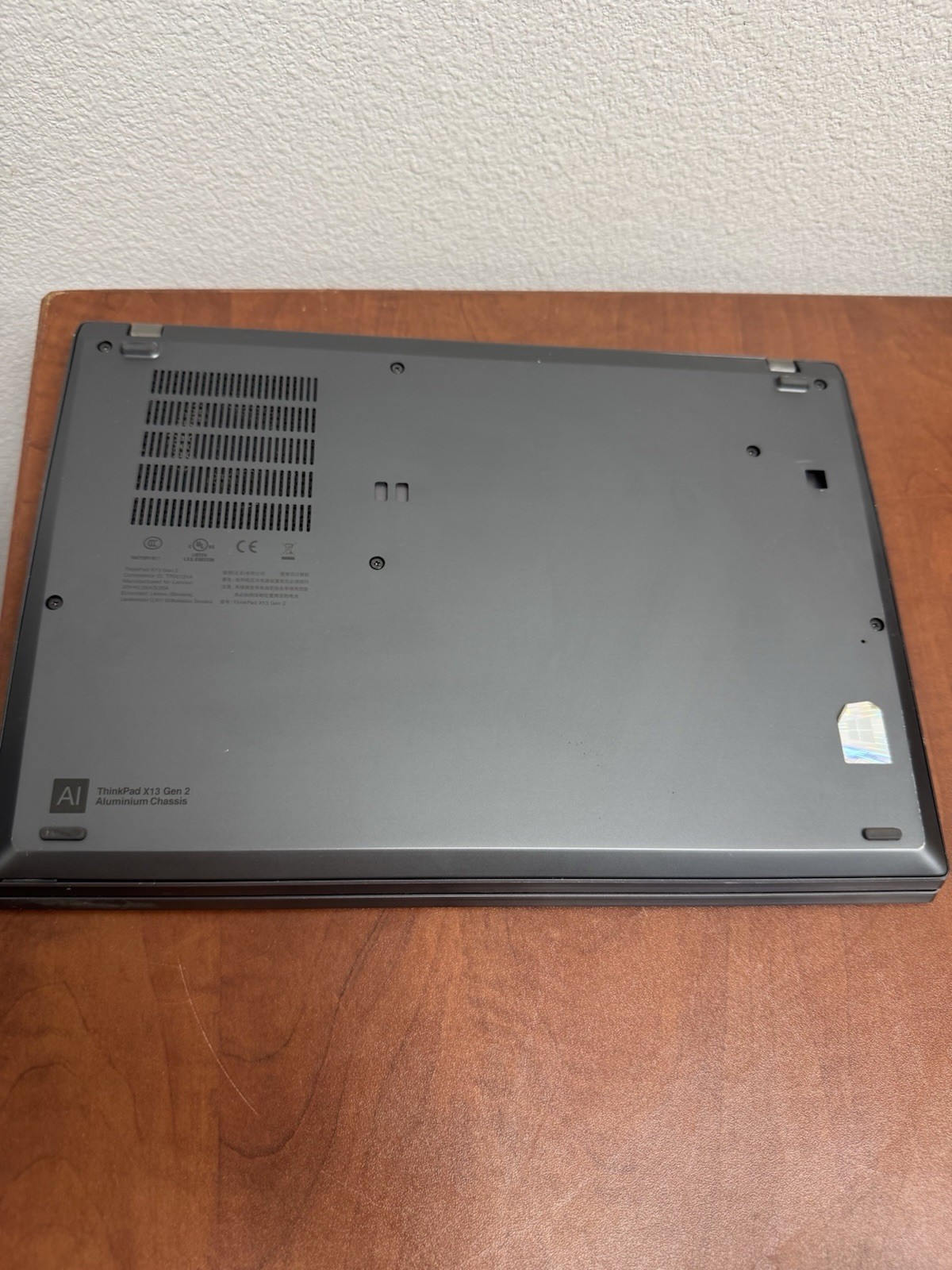 Lenovo ThinkPad X13 Gen 2 i7-1165G7 16GB RAM Touchscreen Silver NO SSD