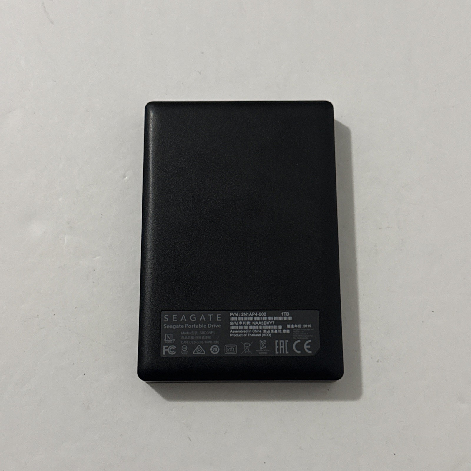 Seagate Expansion Portable External Hard Drive 1TB (SRD0NF1) – Works