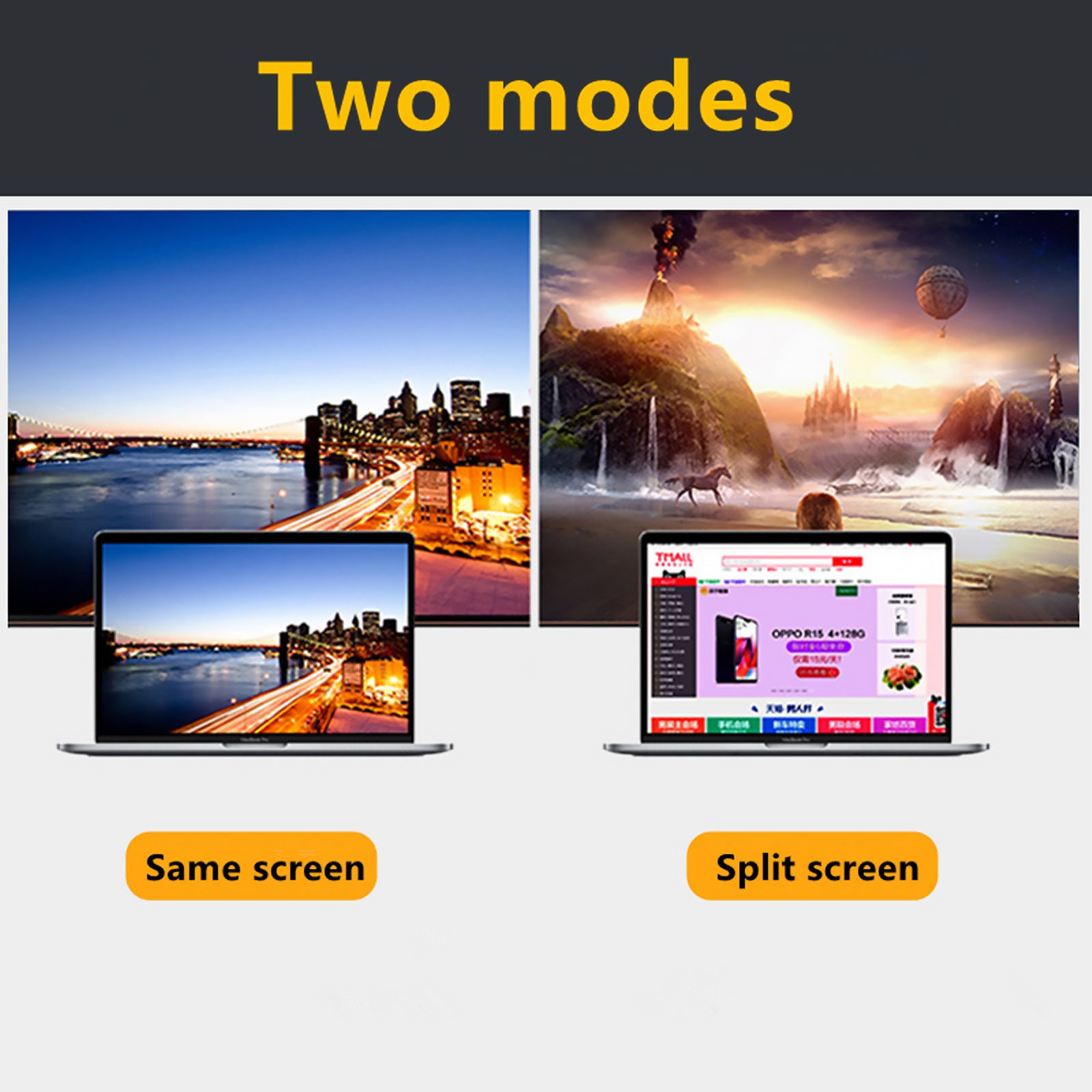 New USB-C Female to HDMI 2.0 Male Adapter 4K@60Hz For Tablet Accessories Fast
