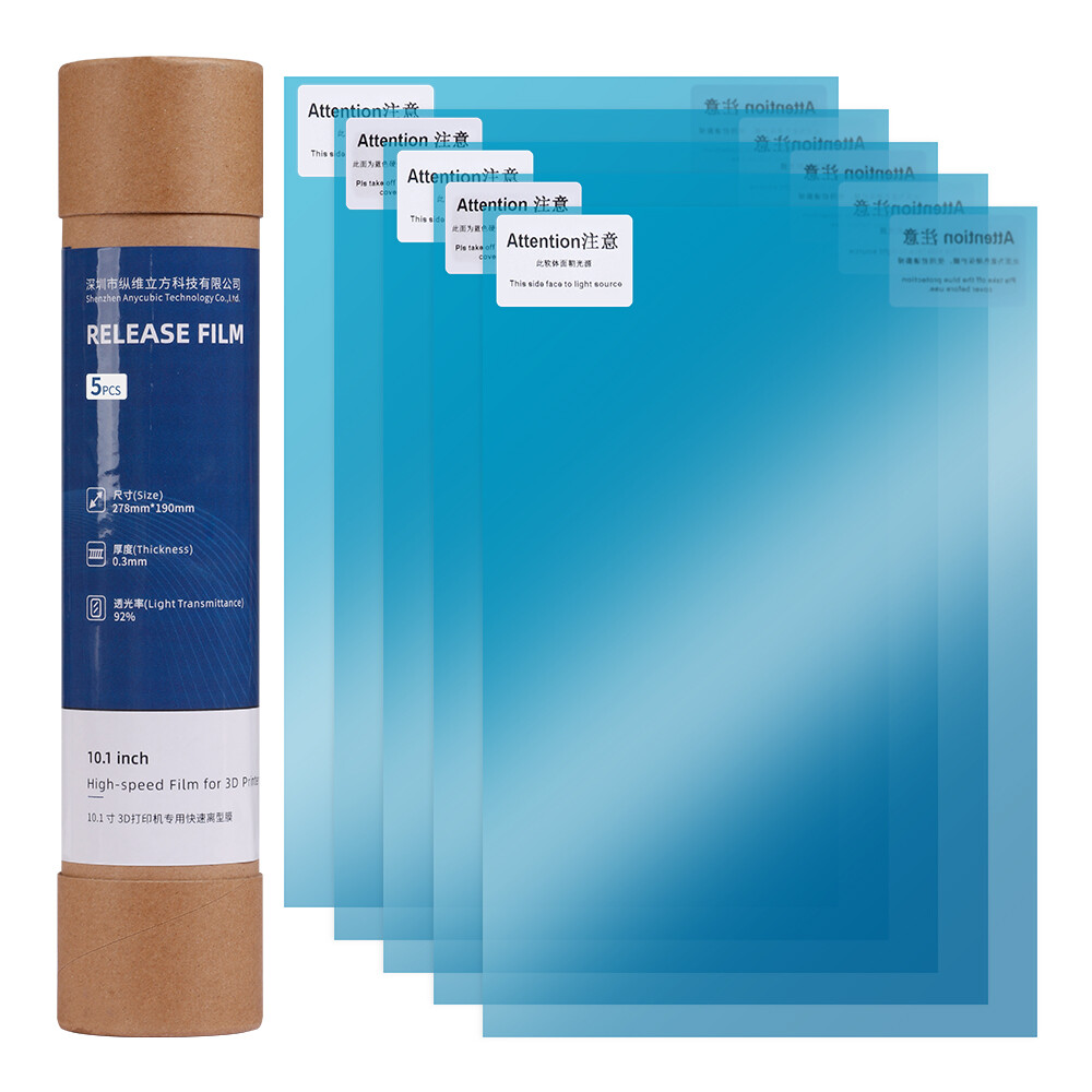 5pcs ANYCUBIC 10.1″ Quick Release Film For Photon Mono M5 / M7 Series