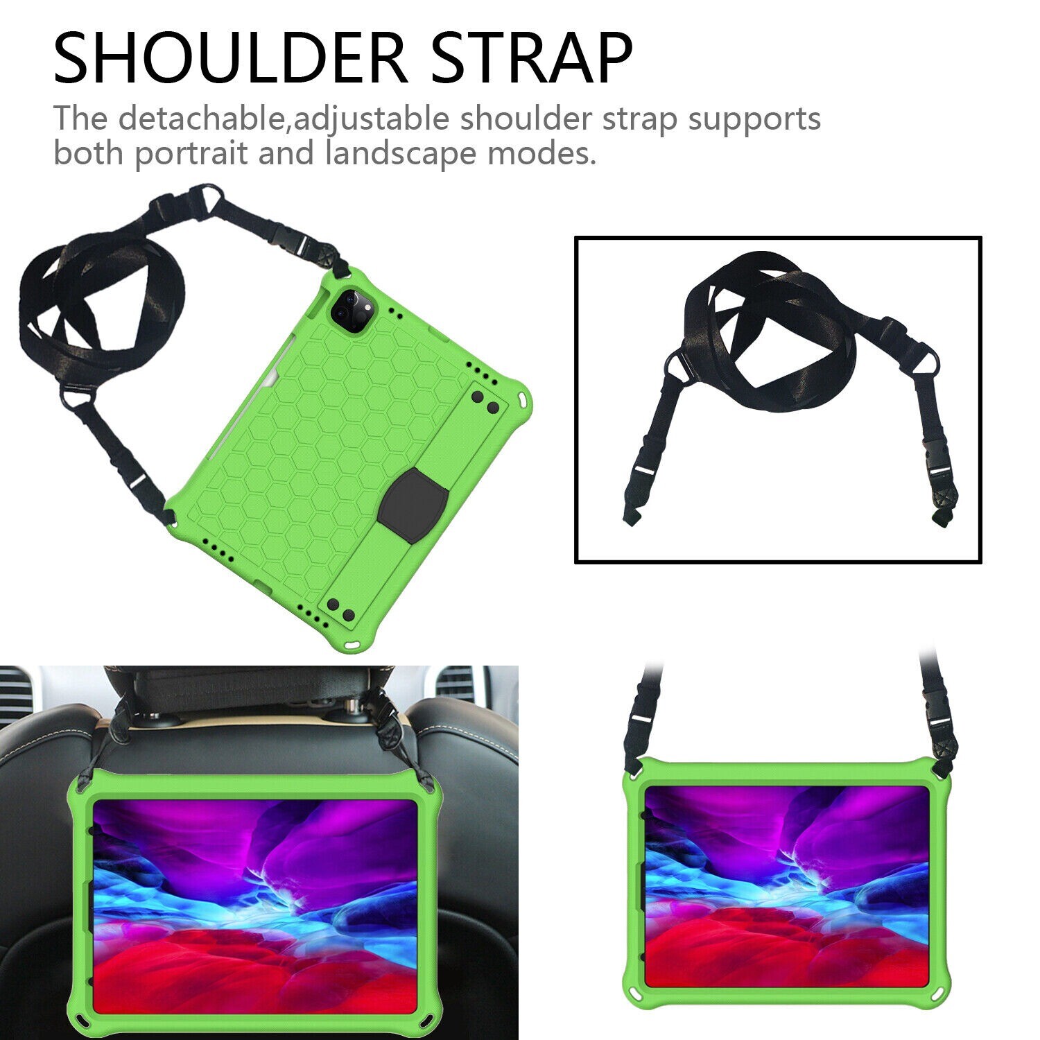 For iPad 9th 8th 7 Gen 10.2″ 9.7″ Mini 6 5 4 Pro Kids Heavy Duty Shockproof Case
