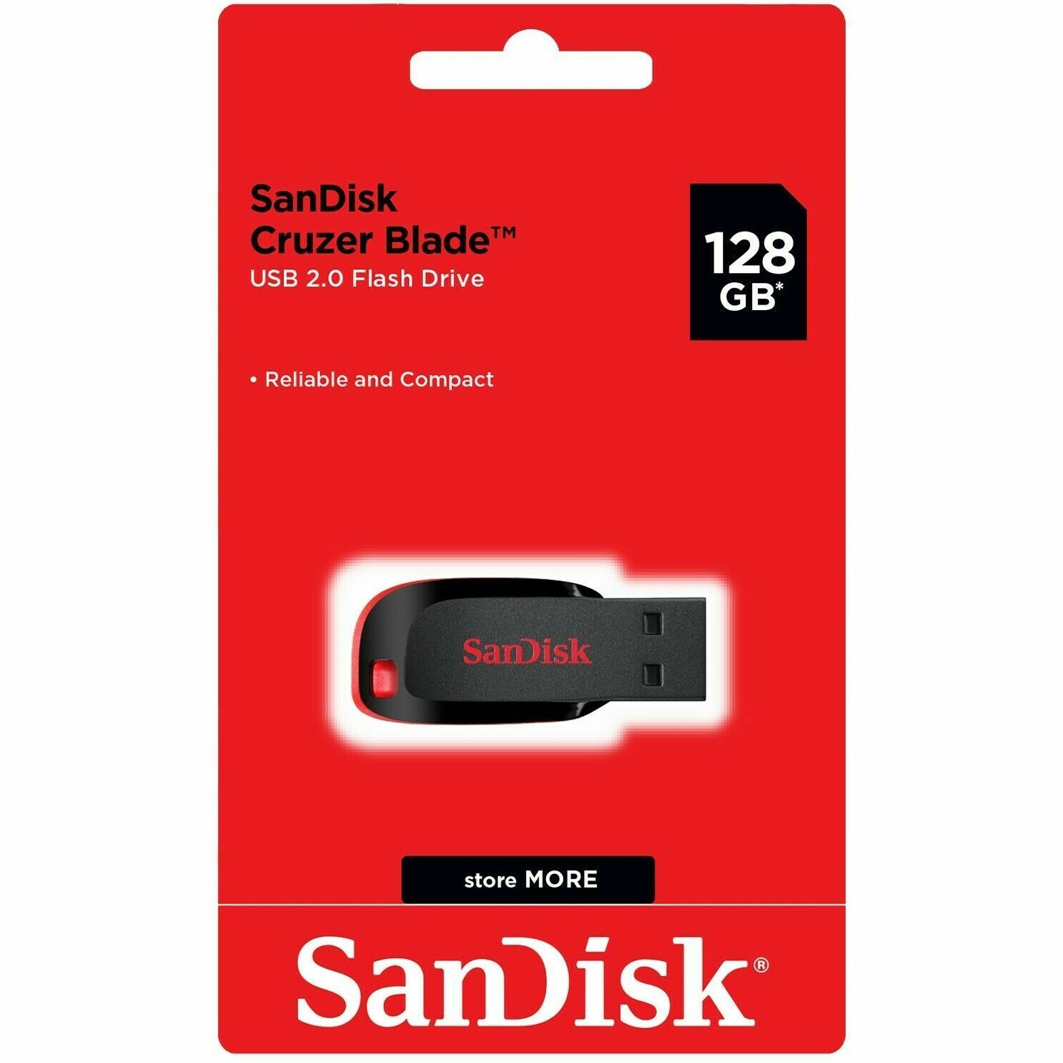 SanDisk Cruzer Blade 128GB USB 2.0 Flash Drive Thumb Memory Stick Lot Pack of 5