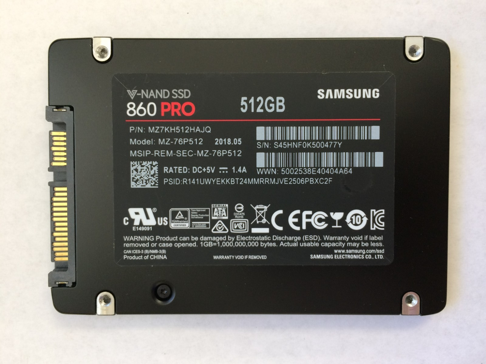 SAMSUNG SSD 7.68TB 4TB 3.84TB 2TB 1.92TB 2.5 6Gbps