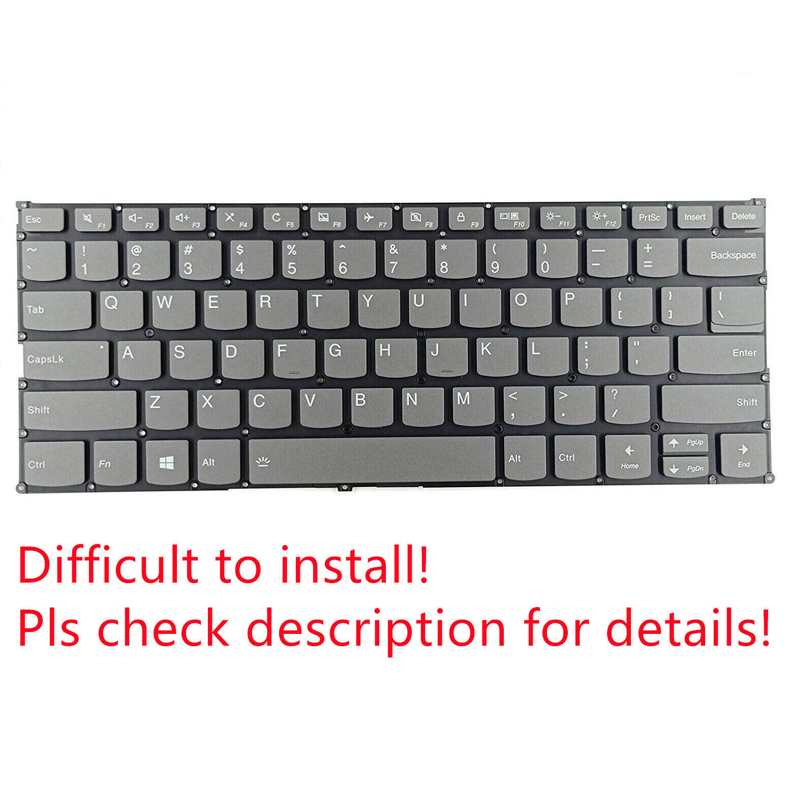 Original for Lenovo IdeaPad 530S-14IKB 530S-14ARR 530S-15IKB US Backlit Keyboard