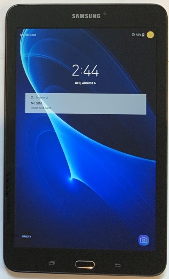 USED 8″ GSM UNLOCKED SAMSUNG GALAXY TAB E, SM-T377A 4G LTE Wi-Fi TABLET