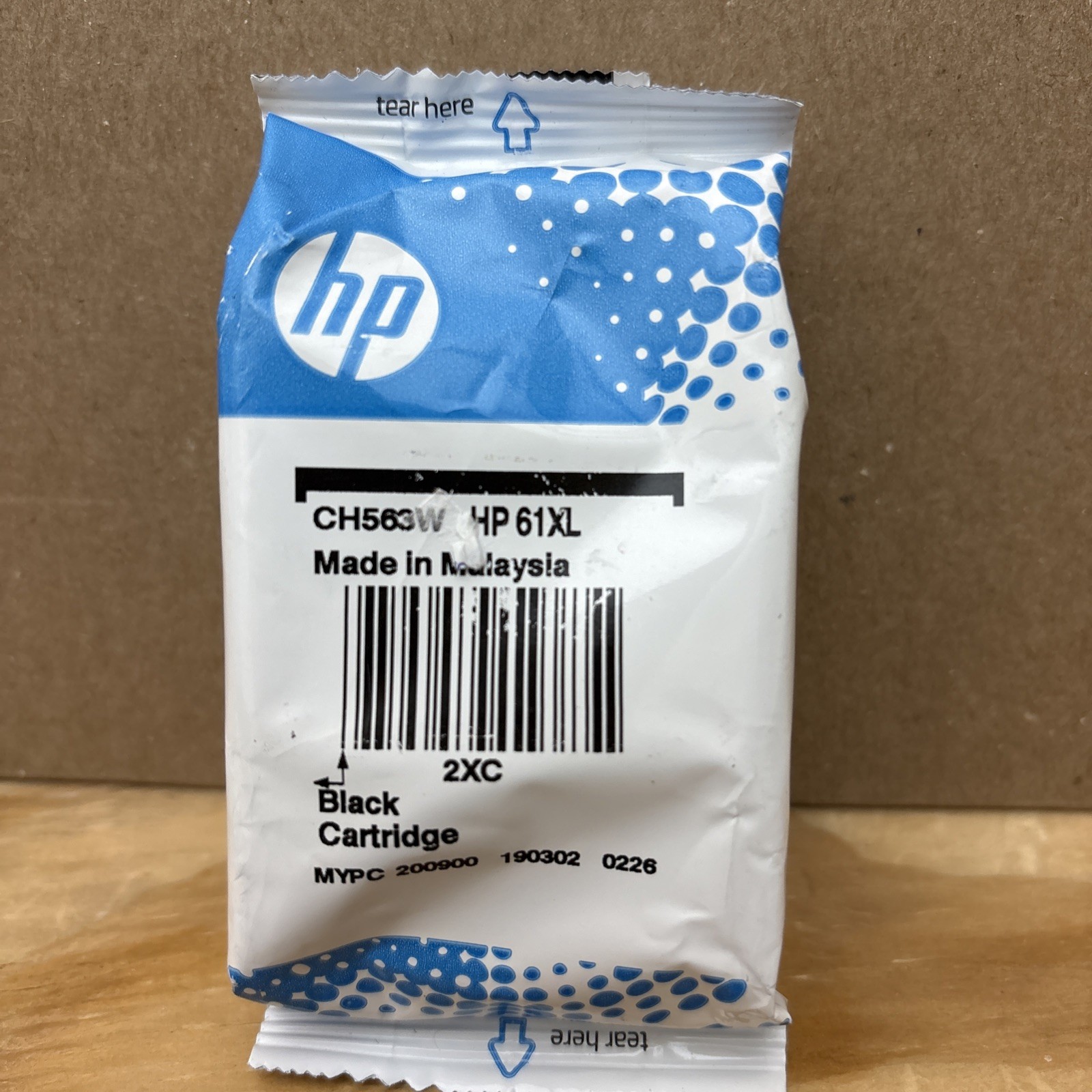 Genuine New HP 61XL CH563WN Black High Yield Ink Cartridge Exp 2021