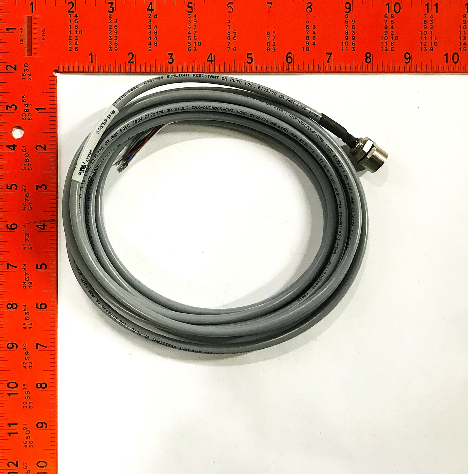 TURCK Euro Fast Plug-Receptacle Cable FKV4.5-5/18.25/S717 NOS