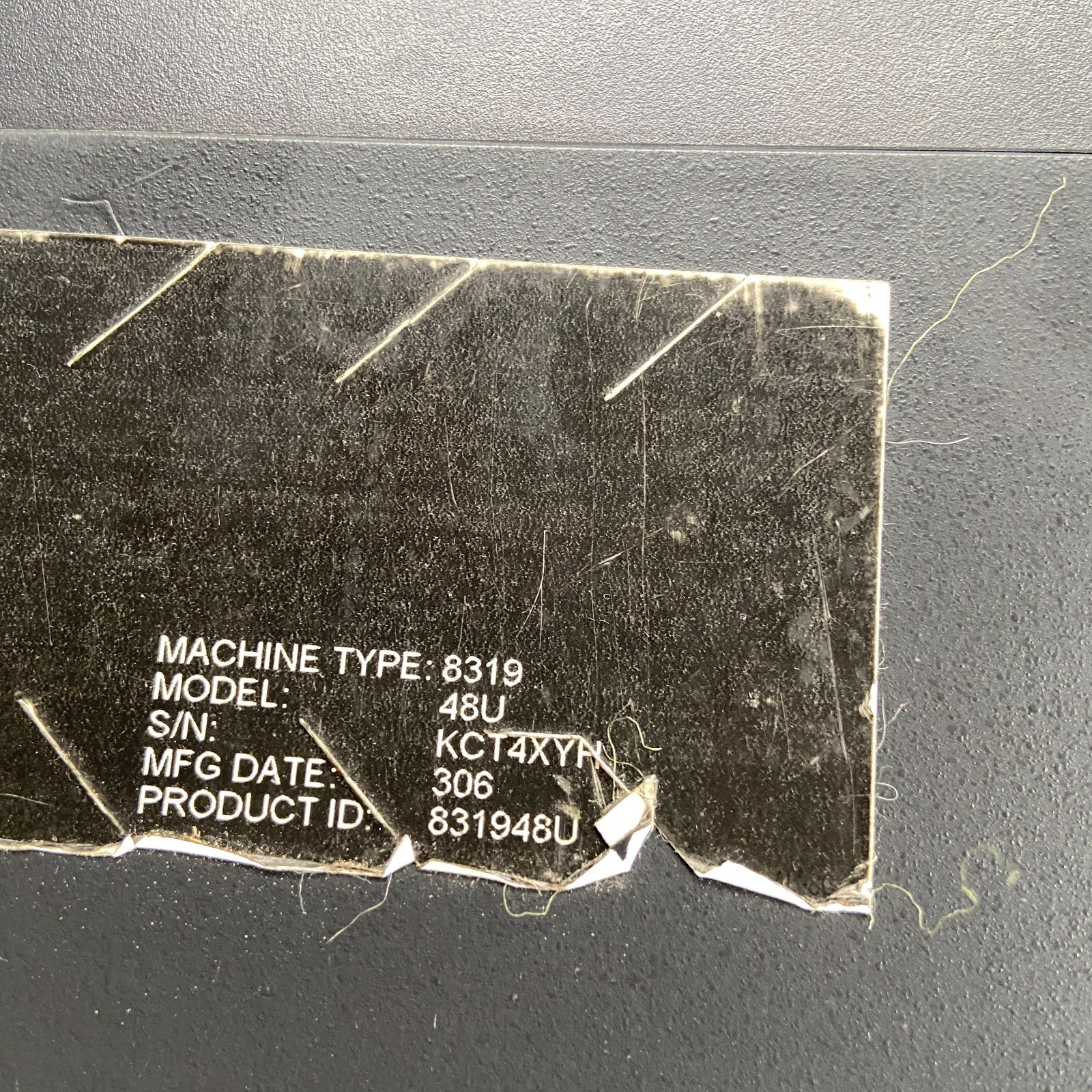 IBM PC Computer NetVista 8319 48U Delta DPS-200PB-138 B HDD DVD POST Error Parts