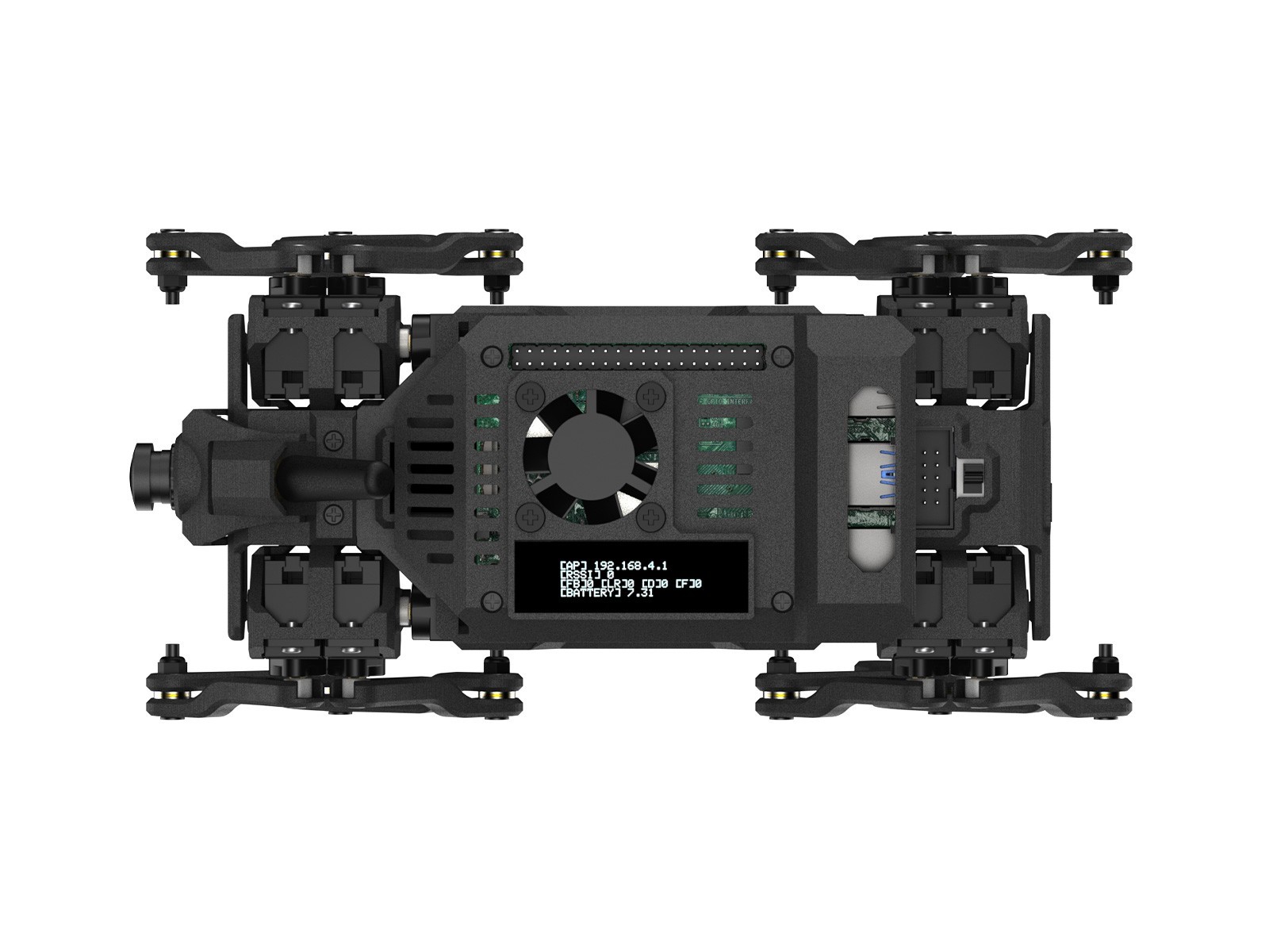 WAVEGO Pro 12-DOF Bionic Dog-Like Robot, Open Source For ESP32 And Raspberry Pi