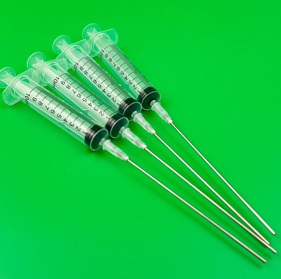 4pcs Ink Refill Syringe 10ML Long Needle CISS Tool Kit