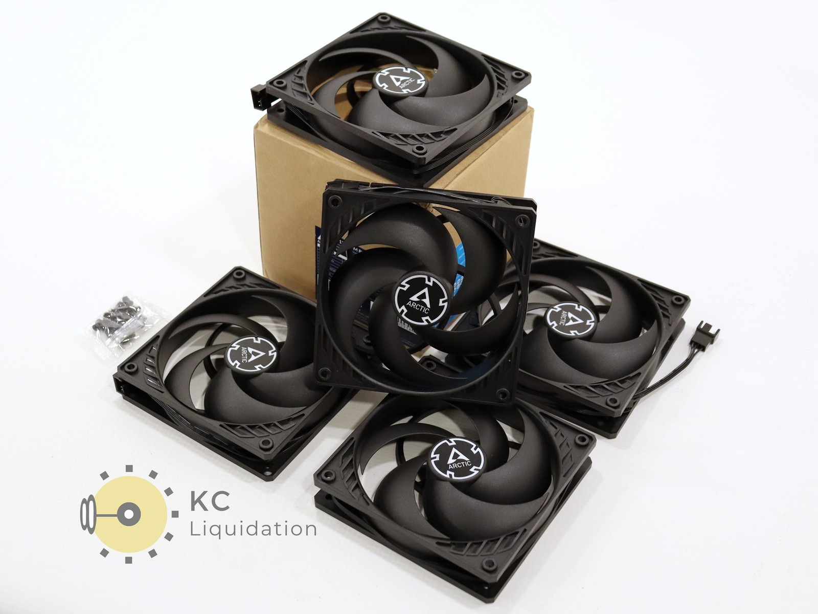 Artic 5-Pack 120mm P12 PWM PST Case Fans