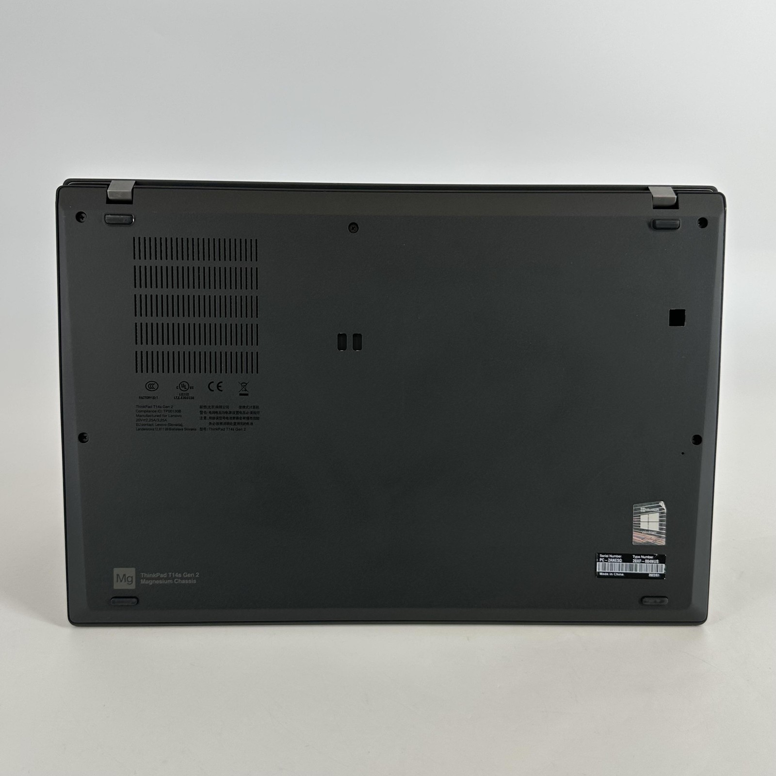 Lenovo ThinkPad T14s Gen 2 Black FHD 2.4 GHz Ryzen 5 PRO 5650U 8GB 256GB SSD