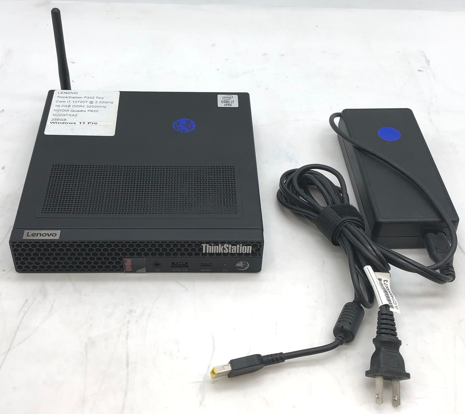 Lenovo ThinkStation P340 Tiny Core i7-10700T 2.0GHz 16GB 256GB Wi-Fi & BT W11P