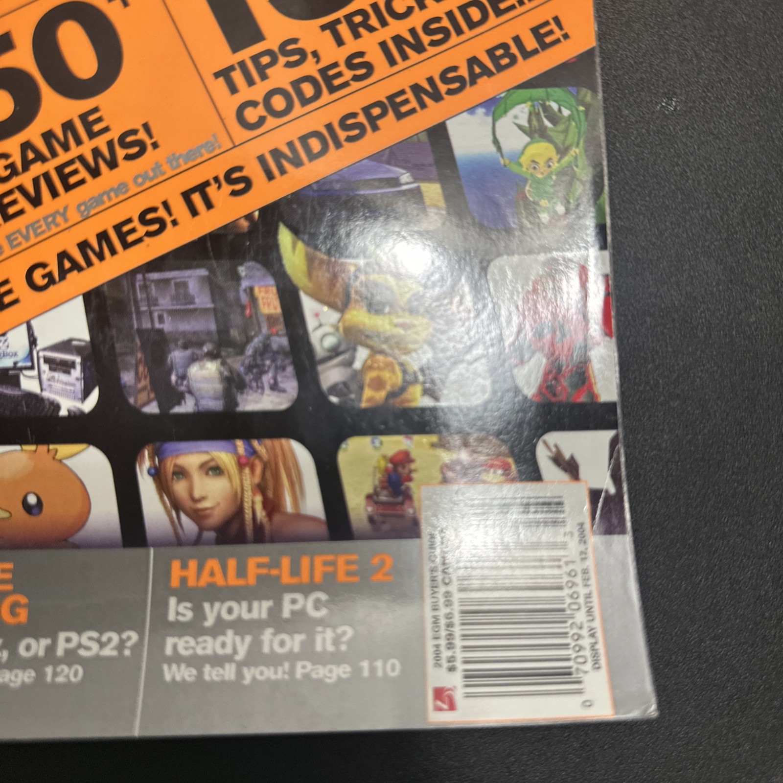 EGW CGW 2004 Holiday Game Guide buyer magazine PS2 Gamecube Xbox GBA See Photos