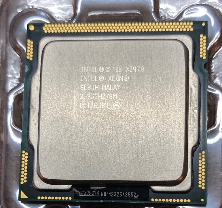 Intel Xeon X3470 SLBJH 2.93GHz 8MB Quad Core LGA 1156 Server Processor CPU 95W