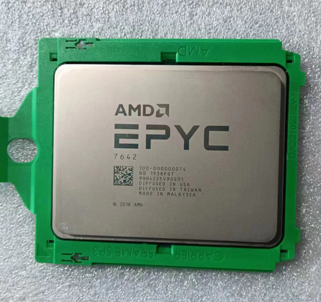 (No lock) AMD epyc 7402 7502 7702 7532 7642 7V12 7B12 7K62 CPU processor