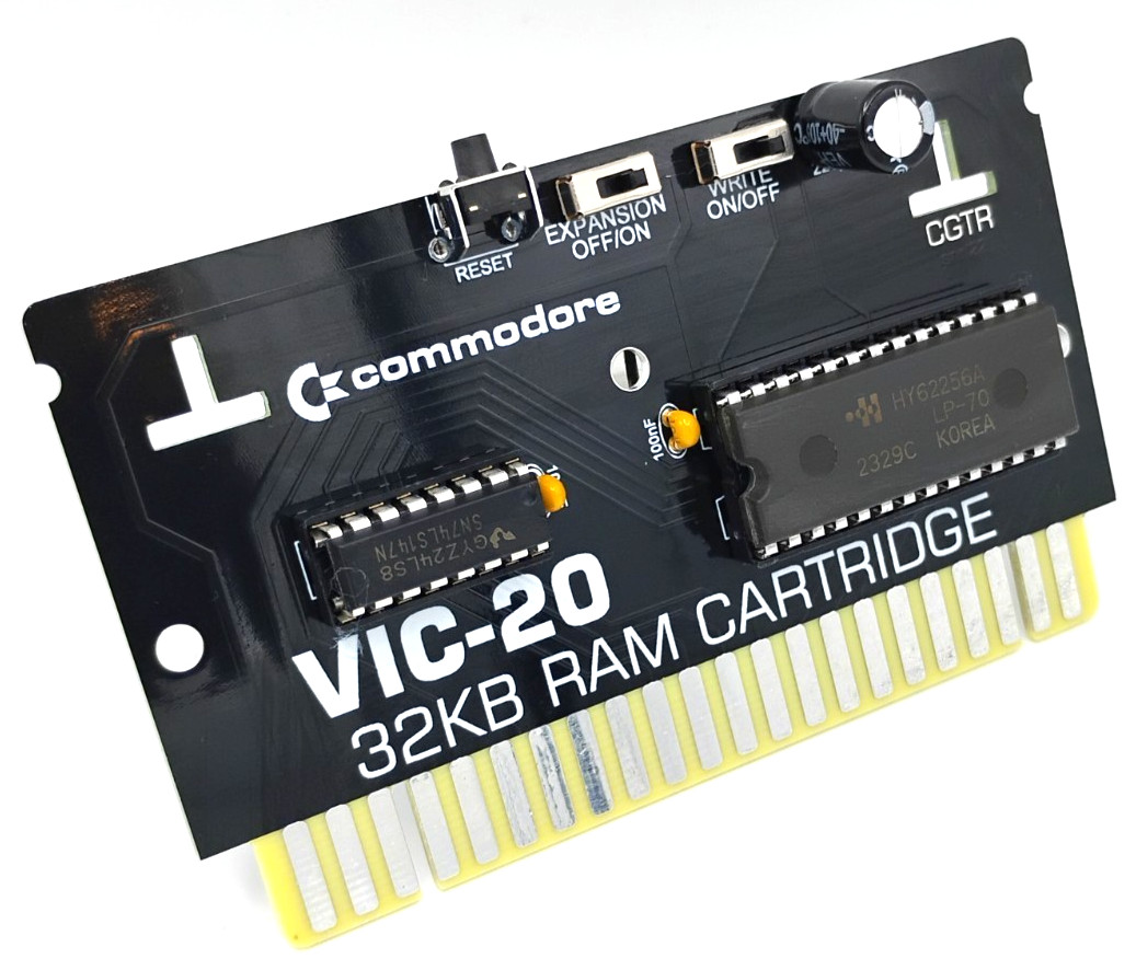 Commodore Vic 20 32KB RAM Expansion Switchable High Quality – Fast USA Seller