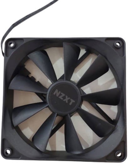NZXT Rifle Bearing RF-AF12C-RB 12VDC Quiet Airflow 120mm Case Fan 3pin 1500 RPM
