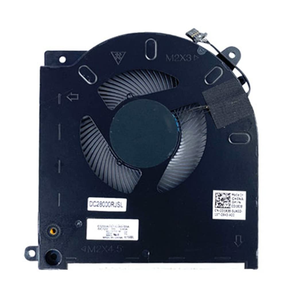 Cooling Fan DC 12V 0.4A Alienware M15 R3 R4 P87F002 P87F003 P/N 0TG9V0 0D1X38
