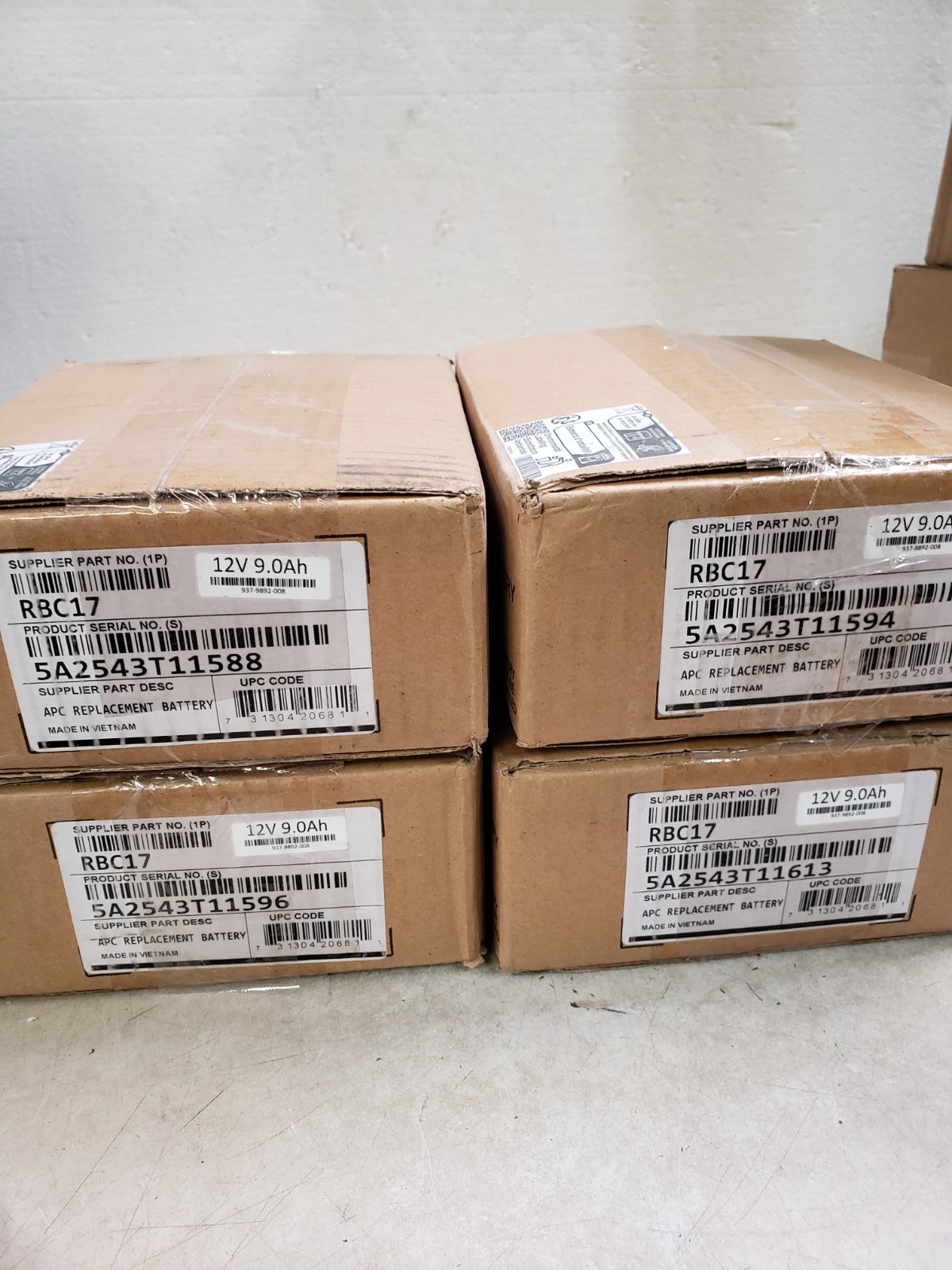 APC RBC17 Replacement Battery Cartridge Genuine APC Back UPS Series