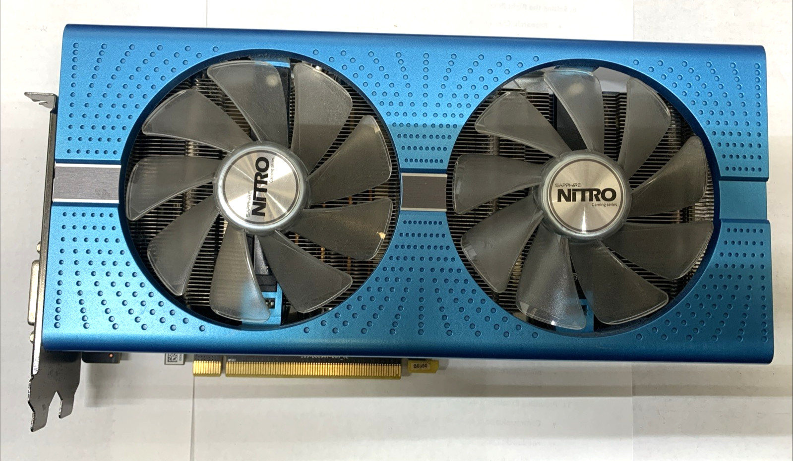 Sapphire NITRO+ Radeon RX 580 8Gb GDDR5 Graphics Card 299-3E66-401SA