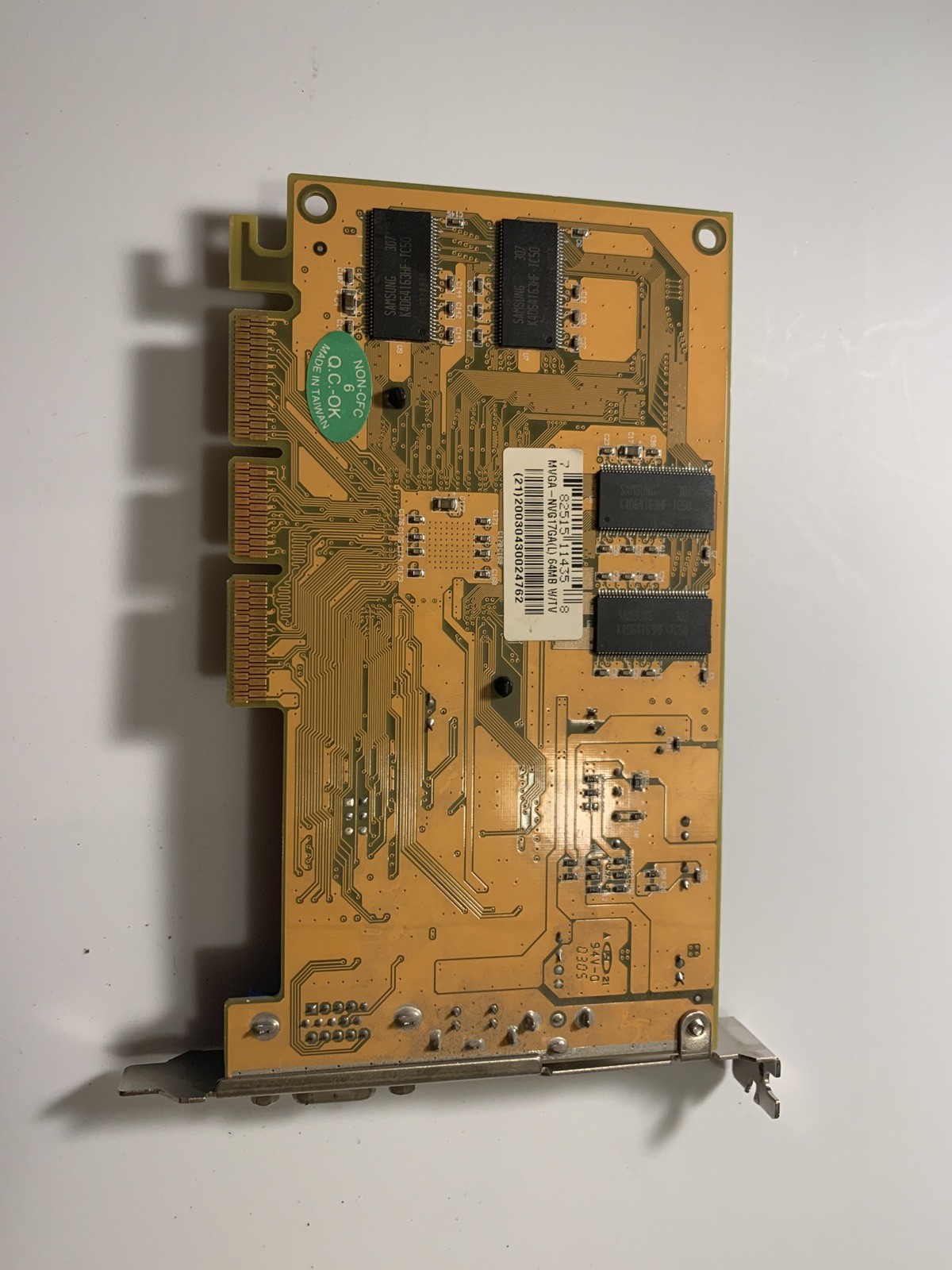 Vintage nVIDIA On Board MVGA-NVG17GA(L) 64MB W/TV GPU