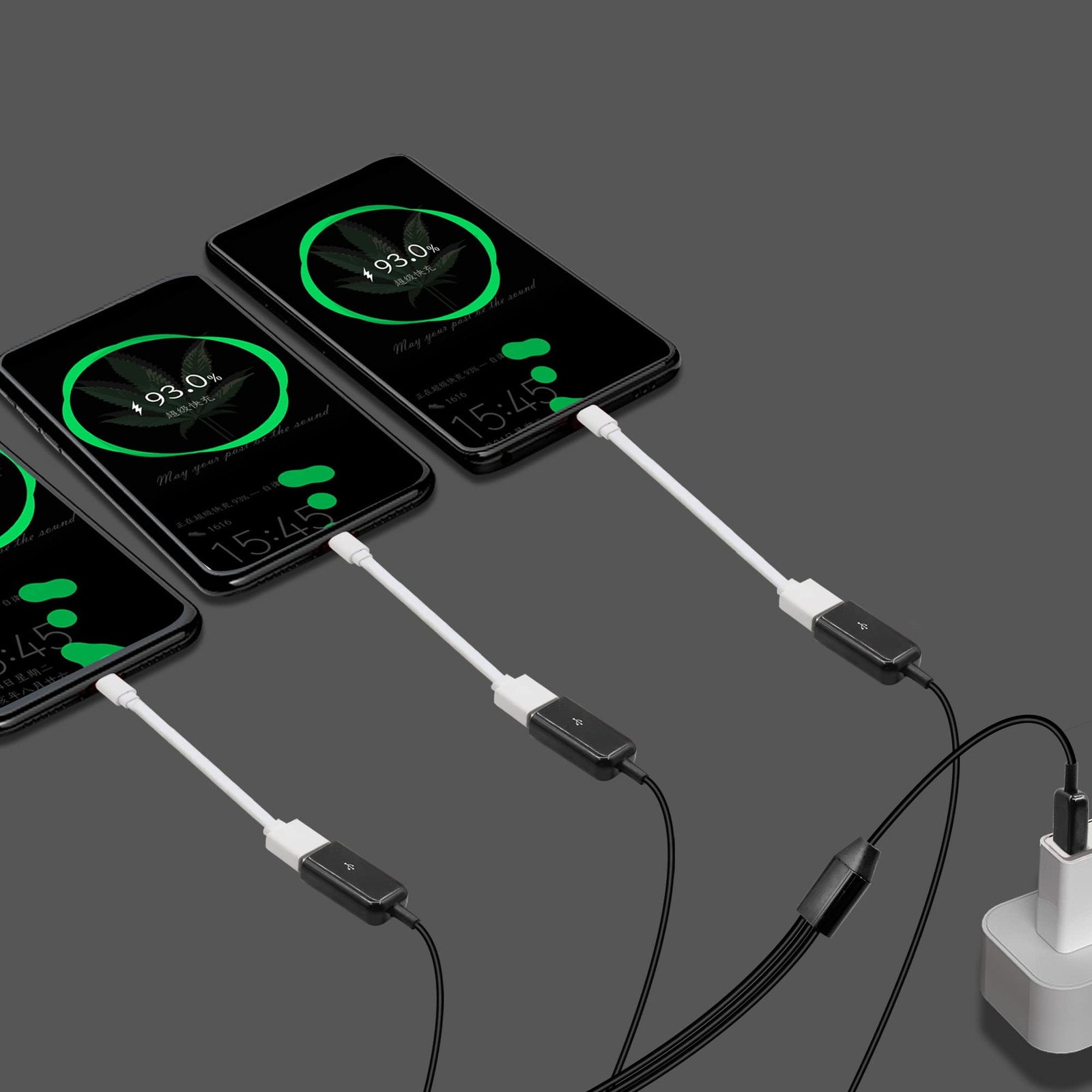 RIIEYOCA USB Splitter Y Cable,3 in 1 3.3 feet, usb Male 1 to 3 Female