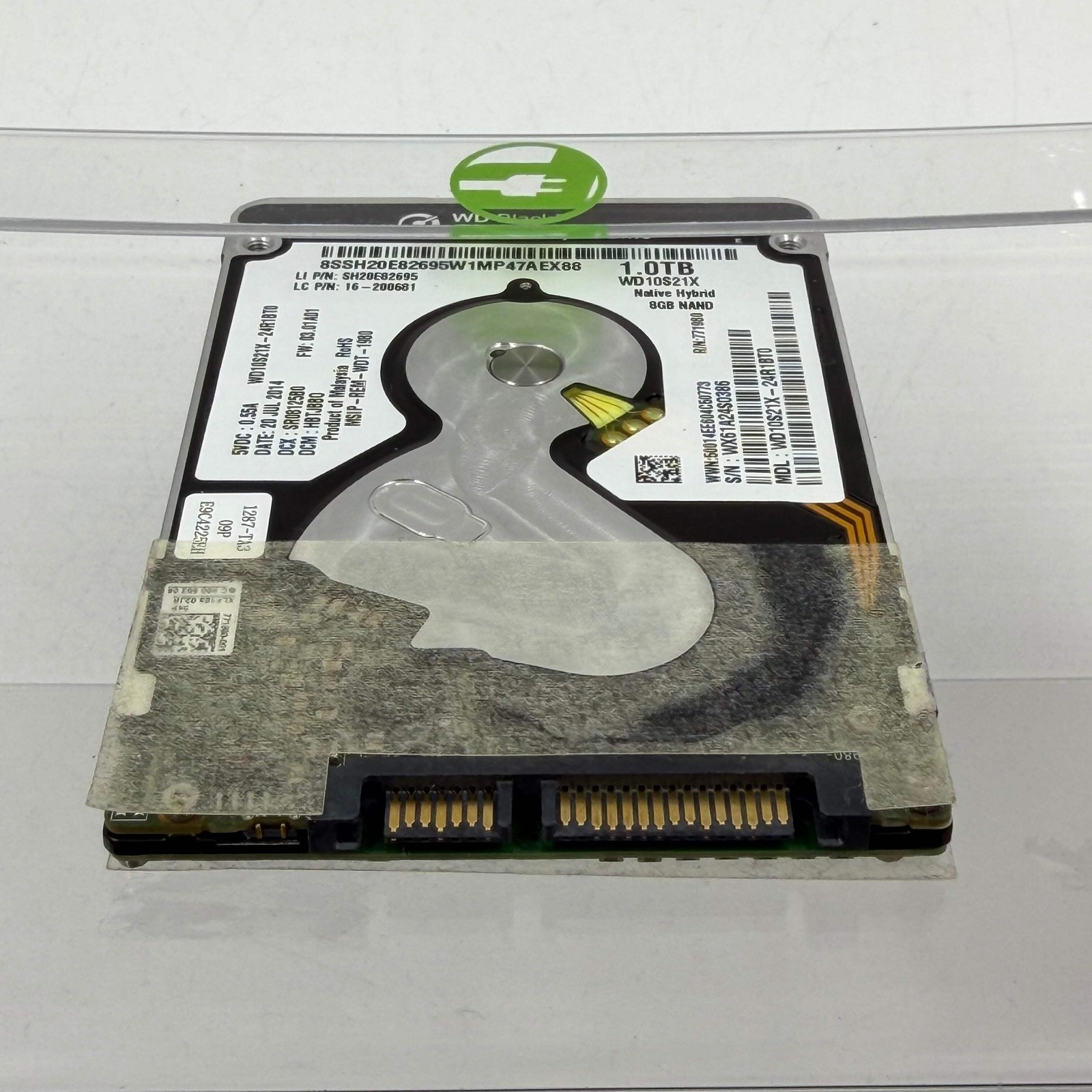 Western Digital 2.5″ WD Black Slim Solid State Hybrid Drive 1TB SATA WD10S21X
