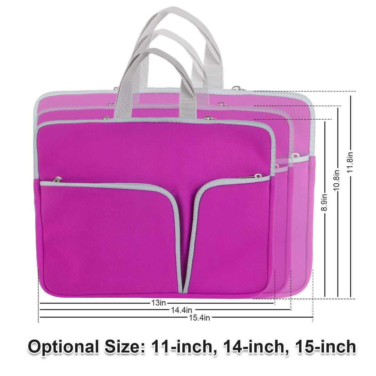 Laptop Sleeve Case Bag Cover For Apple MacBook Lenovo HP Acer Dell 11″ 14″ 15″