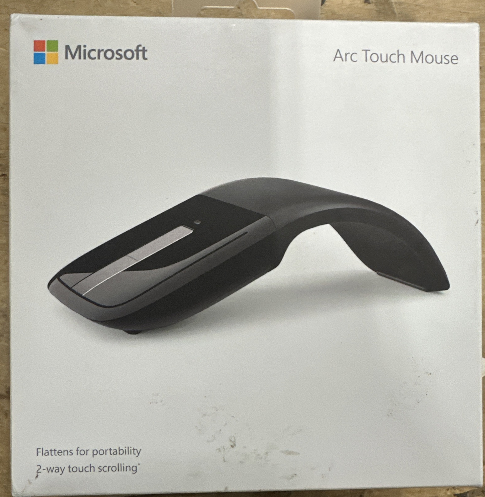 Microsoft Arc Touch (RVF-00052) Wireless Bluetrack Mouse – Black