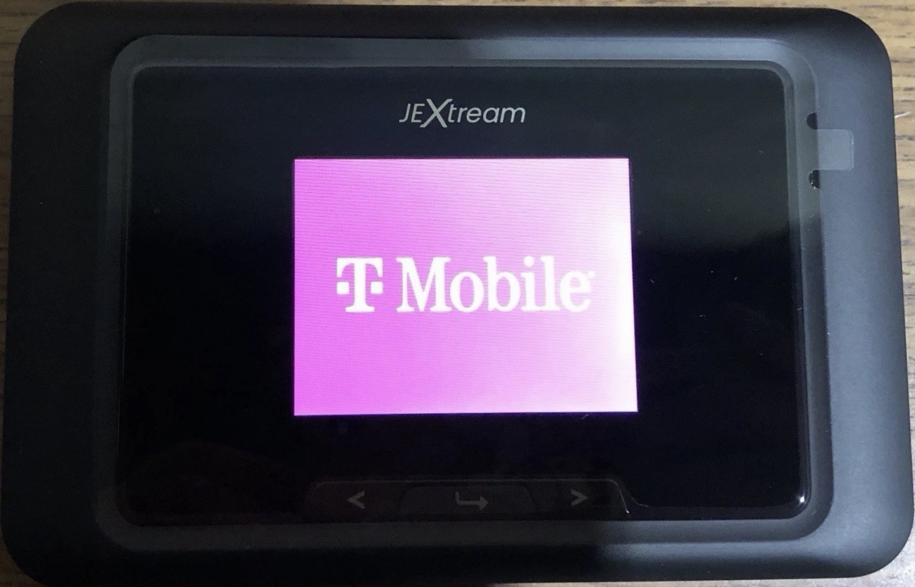 JEXtream RG2100 5G Wi-Fi Hotspot Modem for T-Mobile Black USB-C 1 LAN