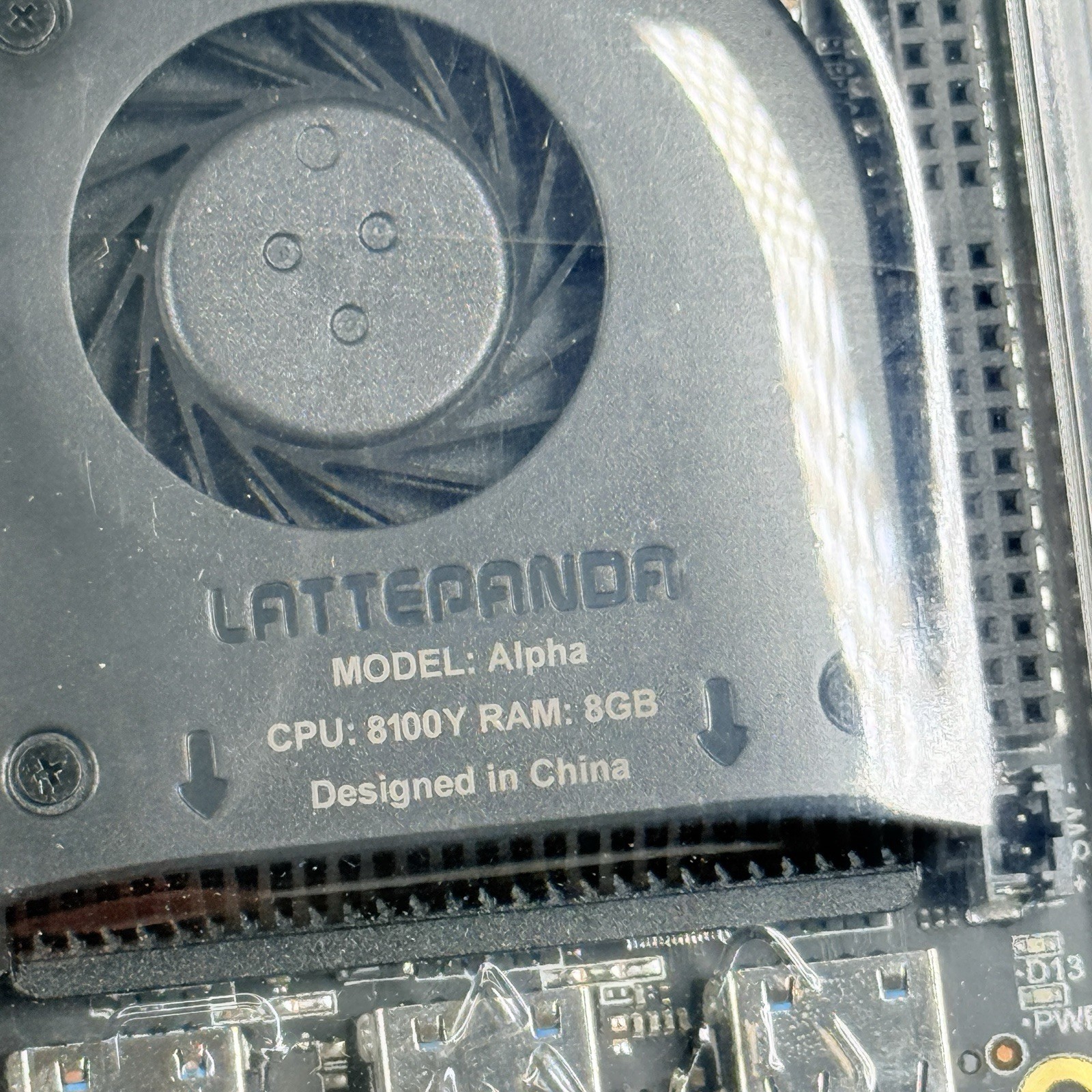 LattePanda Alpha Intel Core m3-8100Y 8GB SBC Windows/Linux Complete Open Box